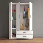 کمد لباس فلفور کابینت مدل MDF-TD12045180