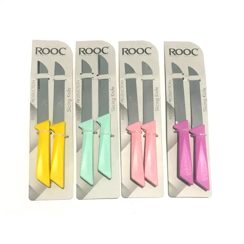 چاقو آشپزخانه مدل لیزری بسته دو عددی