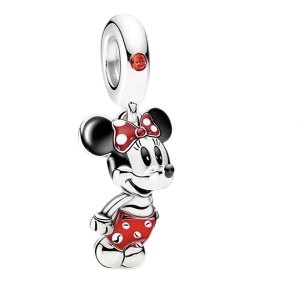 آویز گردنبند نقره زنانه پاندورا مدل Minnie mouse dangle 65111