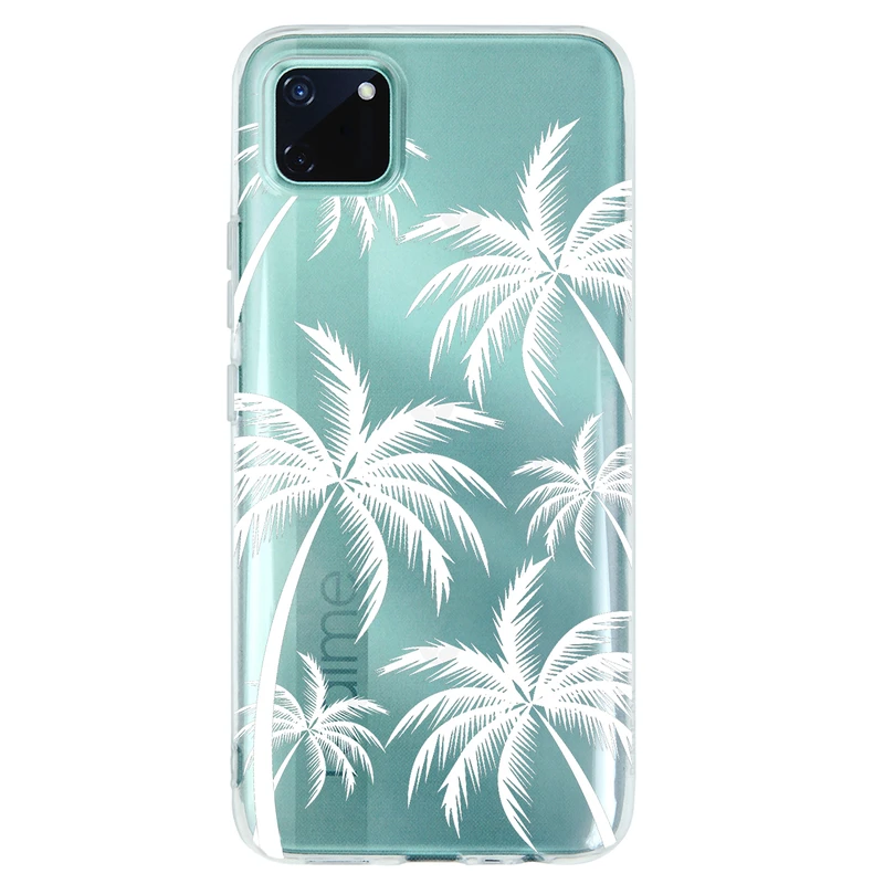 کاور مگافون طرح نخل مدل C52-W مناسب برای گوشی موبایل ریلمی C11 2020