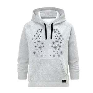 هودی زنانه مدل برف کد B149 رنگ طوسی