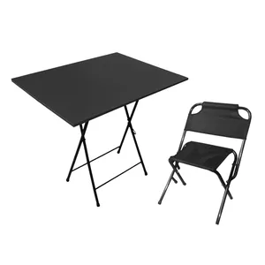 میز و صندلی سفری میزیمو مدل برزنتی پشتدار کد 10564
