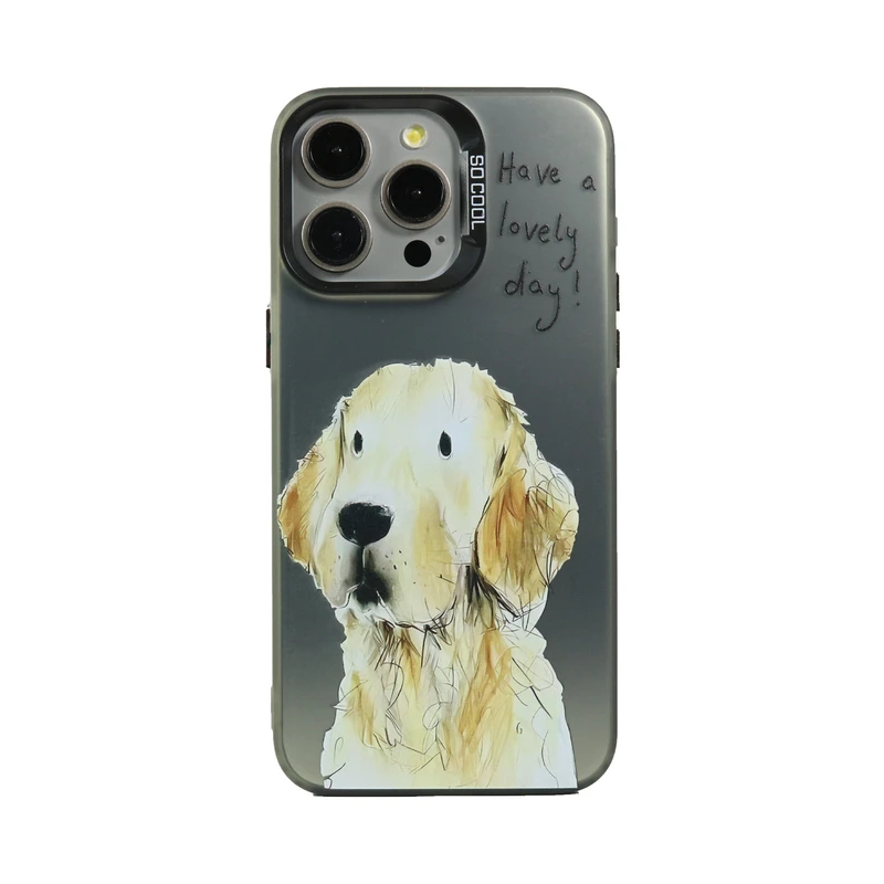 کاور مدل Socool طرح سگ گلدن مناسب برای گوشی موبایل اپل iphone 13 Promax