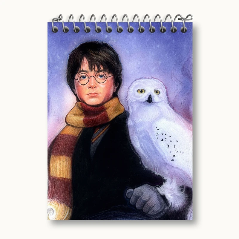 دفتر یادداشت 50 برگ خندالو مدل هری پاتر Harry Potter کد 2885