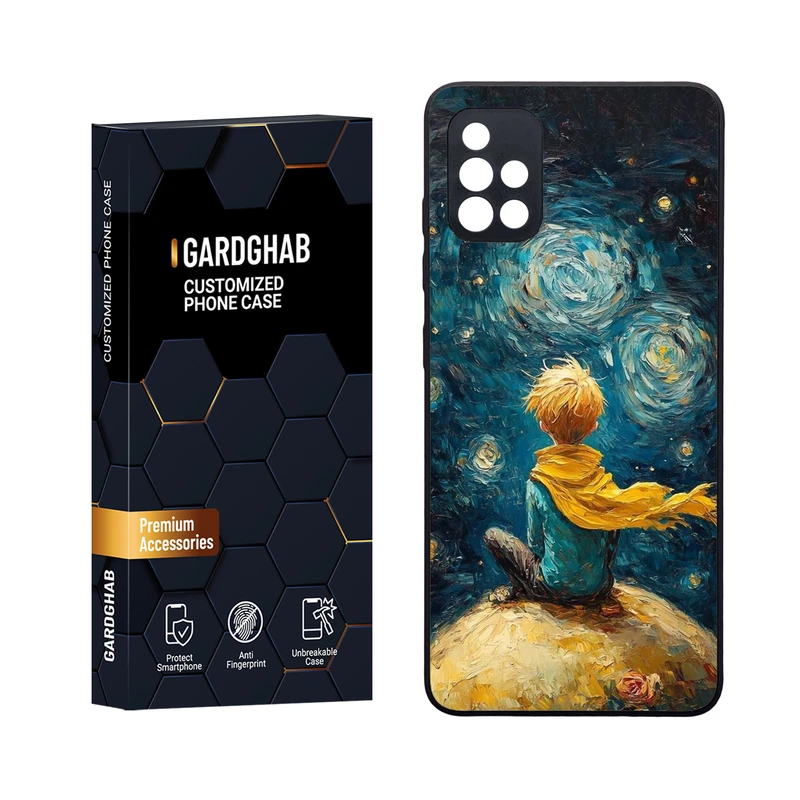 کاور گارد قاب مدل دورژله ای هنری مناسب برای گوشی موبایل سامسونگ Galaxy A51
