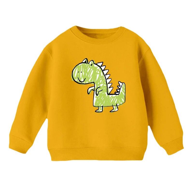 سویشرت بچگانه مدل نقاشی دایناسور 