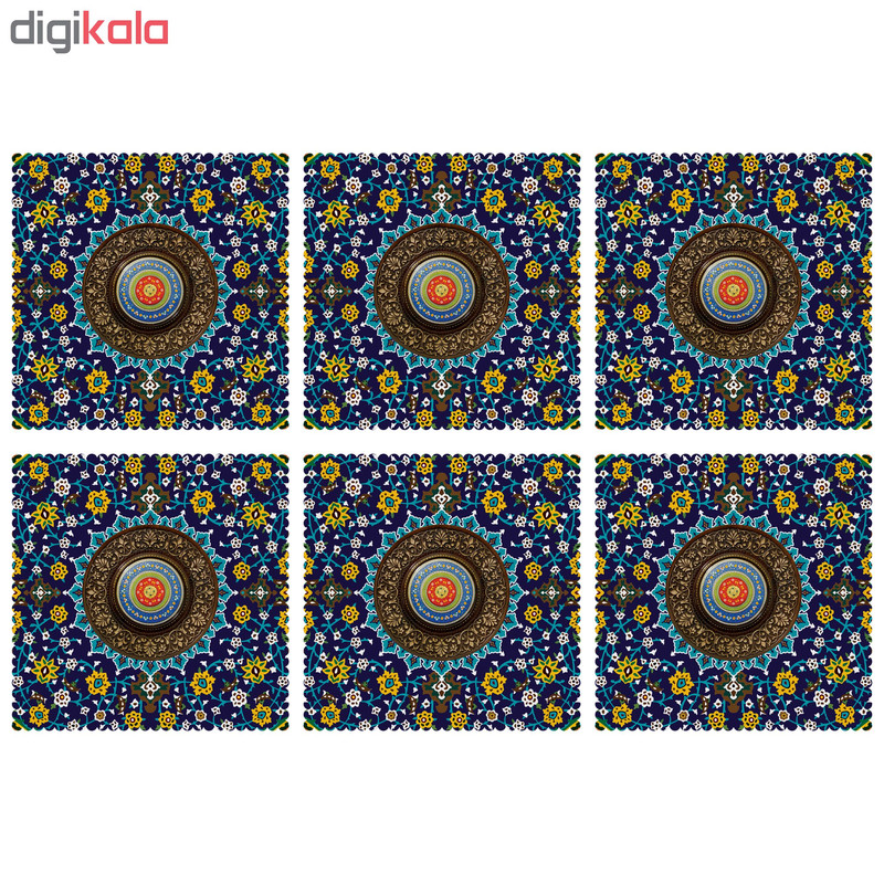زیربشقابی مدل U1-42414 بسته 6 عددی