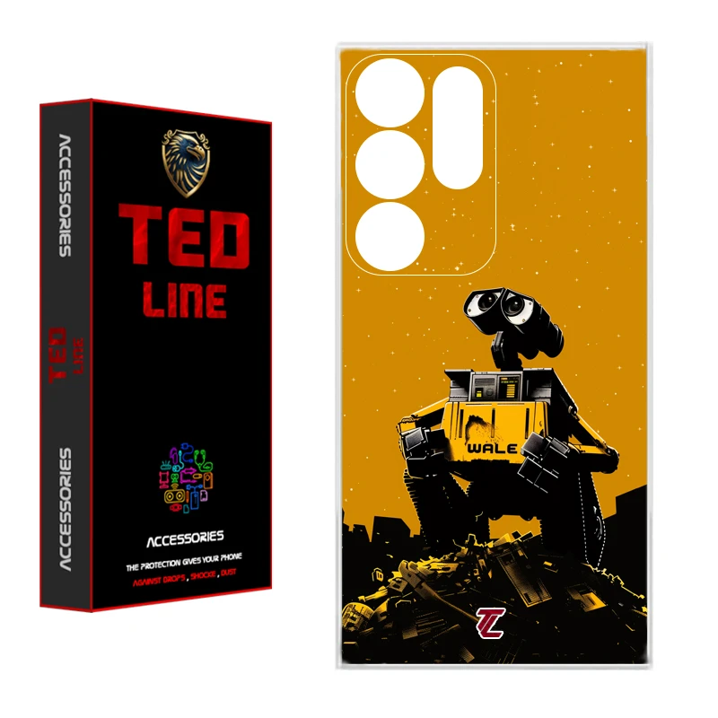 کاور تد لاین طرح ربات والی کد 1133 مناسب برای گوشی موبایل سامسونگ Galaxy S25 Ultra