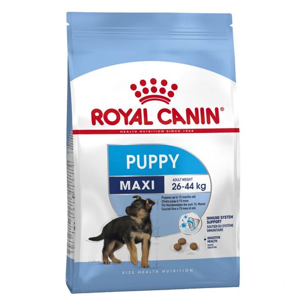 غذای خشک سگ رویال کنین مدل MAXI PUPPY وزن 15 کیلوگرم غذای خشک سگ رویال کنین مدل MAXI PUPPY وزن 15 کیلوگرم