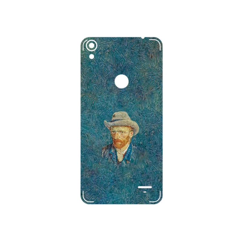 برچسب پوششی ماهوت مدل Self portrait with a gray felt hat مناسب برای گوشی موبایل تکنو WX4 Pro