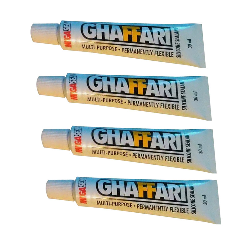 چسب آکواریوم غفاری مدل سیلیکون وزن 30 گرم بسته 3 عددی