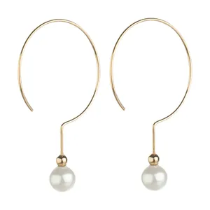 گوشواره طلا 18 عیار زنانه مدیسا مدل E1043