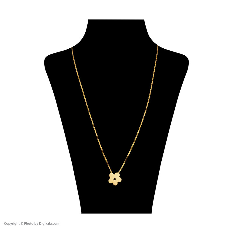 گردنبند طلا 18 عیار زنانه تاج مدل G540