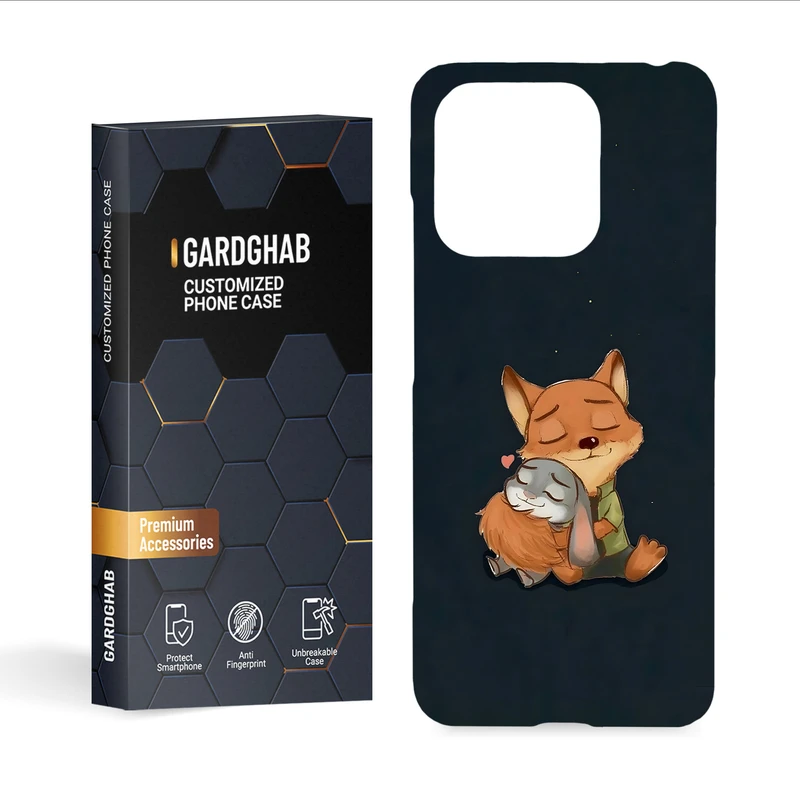 کاور گارد قاب مدل دخترانه مناسب برای گوشی موبایل شیائومی Redmi 12C / C55