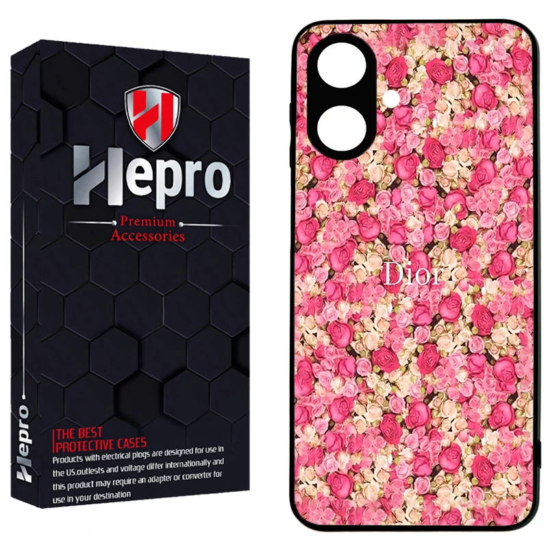 کاور هپرو طرح گل کد TPU-513 مناسب برای گوشی موبایل سامسونگ Galaxy A06