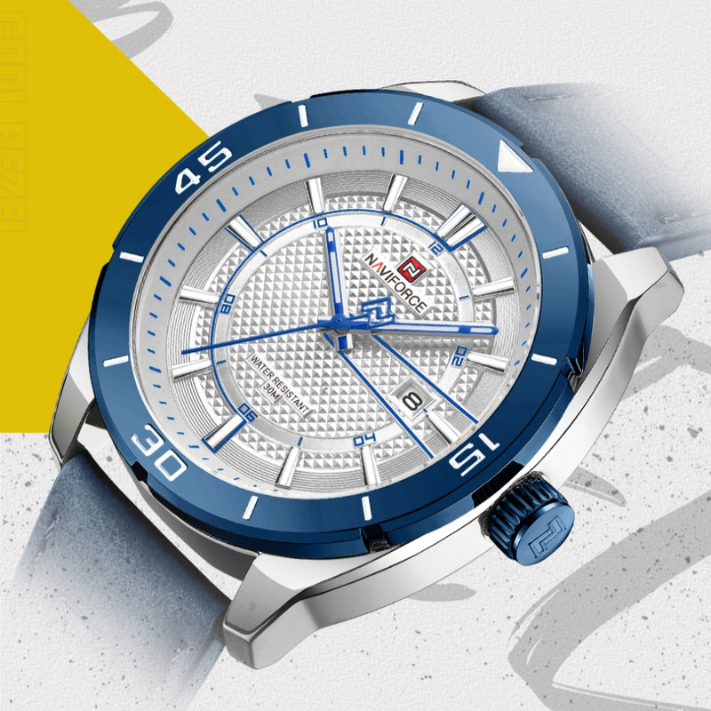 ساعت مچی عقربهای مردانه نیوی فورس مدل NF9209 ساعت مچی عقربهای مردانه نیوی فورس مدل NF9209