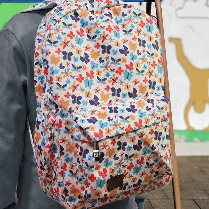 کوله پشتی بچگانه مدل مخمل K-20