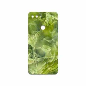 MAHOOT Green Crystal Marble Cover Sticker for Xiaomi Mi 8 Lite