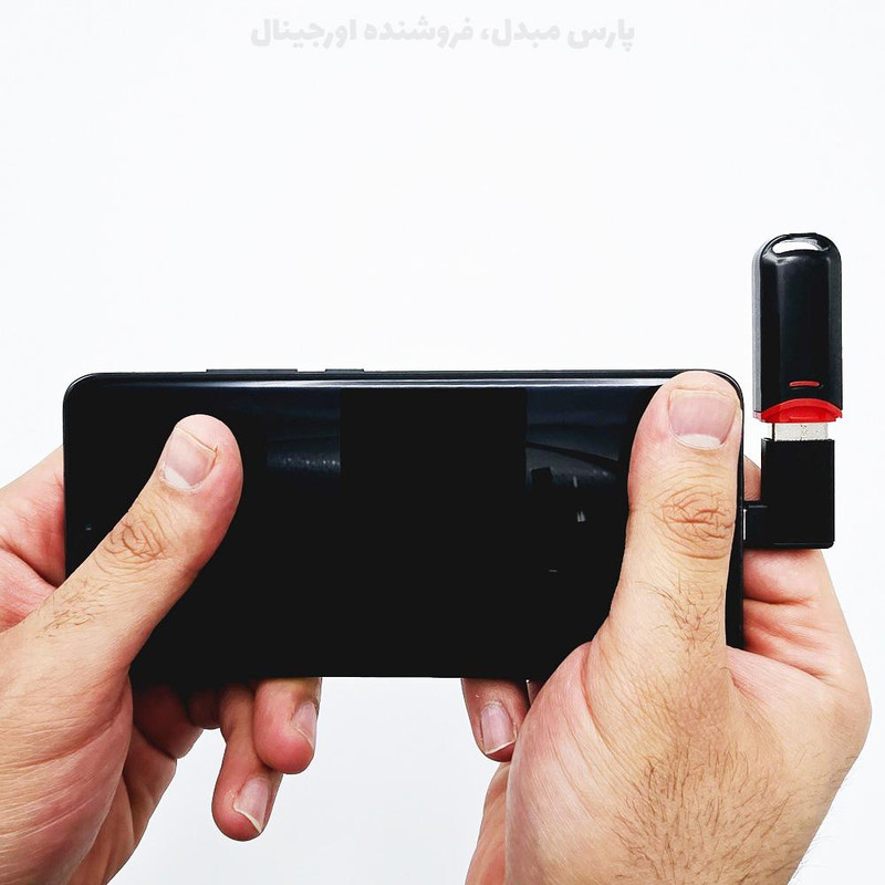 مبدل USB 3.2 OTG به USB-C مدل PM-AC90 بسته دو عددی