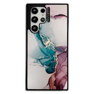 AKAM AMCWSGS22U-MARBEL7 Cover For Samsung Galaxy S22 Ultra