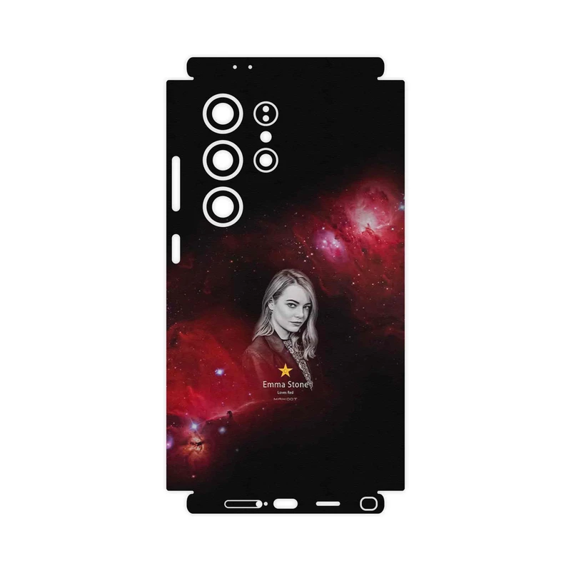 برچسب پوششی ماهوت مدل Emma Stone-FullSkin مناسب برای گوشی موبایل سامسونگ Galaxy S24 Ultra