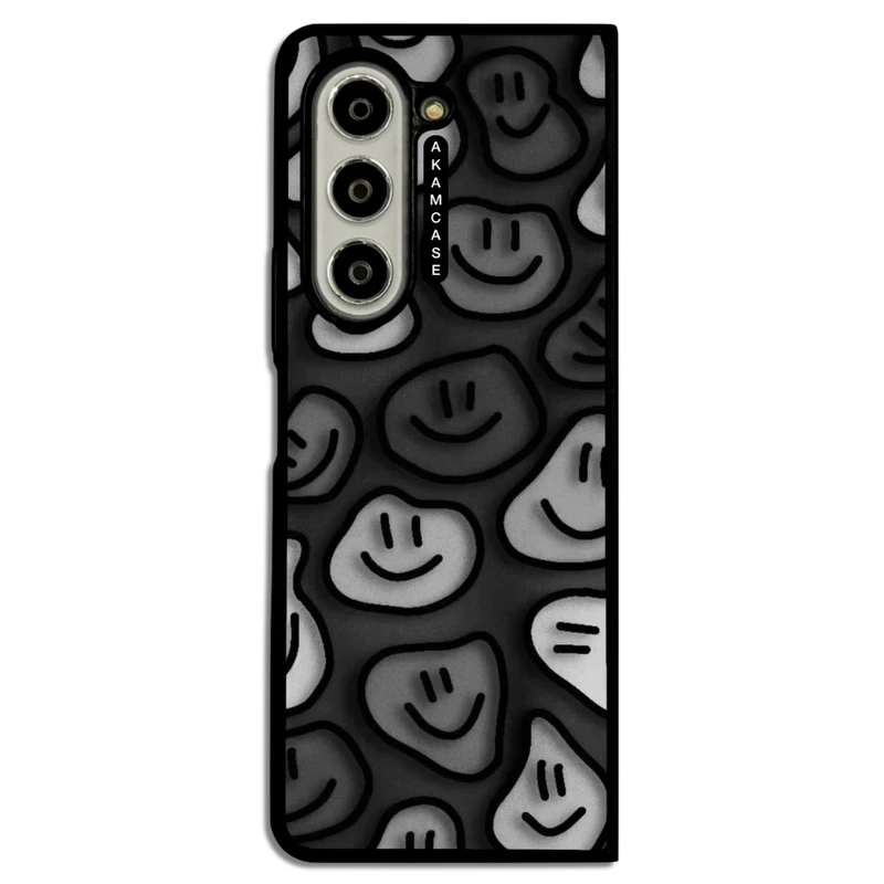 کاور آکام مدل AMCWSGZFOLD5-HAPPY FACE5 مناسب برای گوشی موبایل سامسونگ Galaxy Z Fold 5