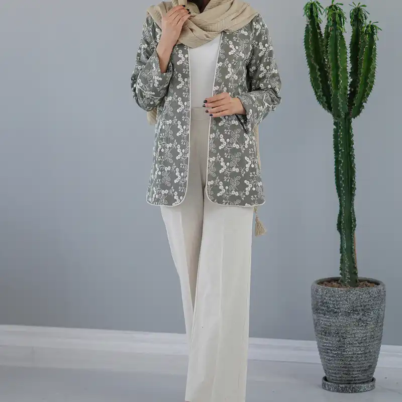 مانتو زنانه السانا مدل  تهمینه کد 179110