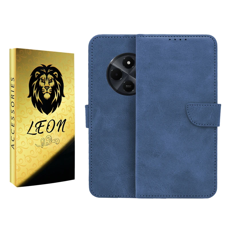 کیف کلاسوری لئون مدل Bers Oro مناسب برای گوشی موبایل شیائومی Redmi 14C