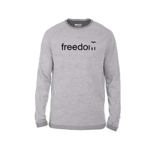 سویشرت مردانه فانتازیو مدل 122 طرح Freedom کد SBM004