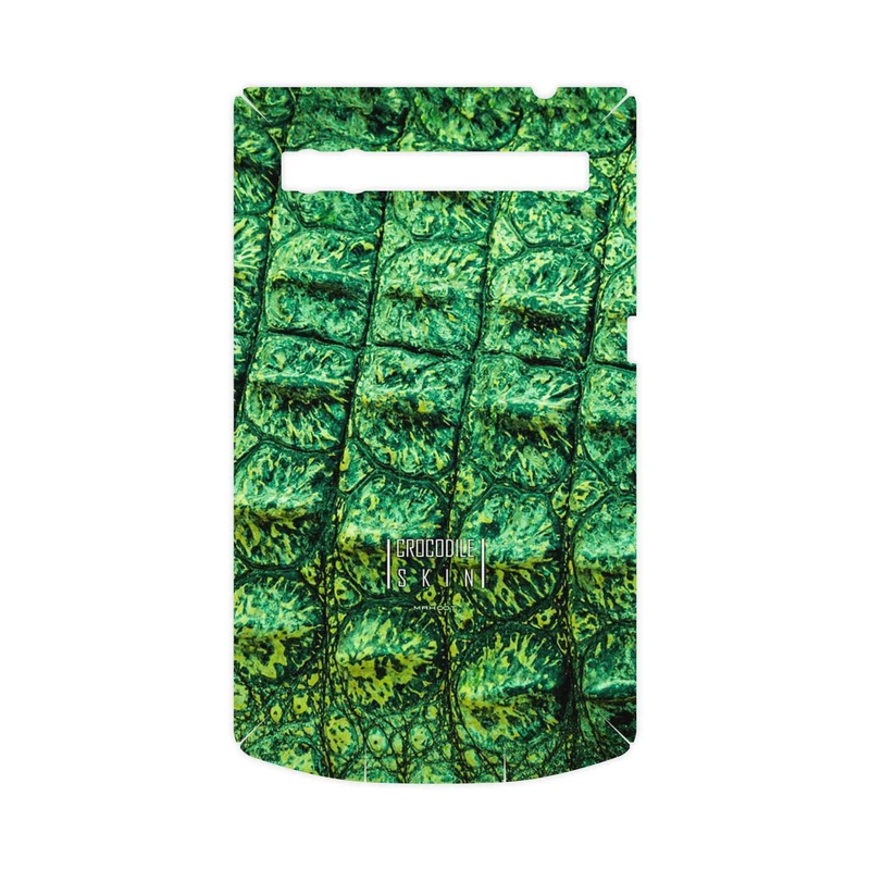 برچسب پوششی ماهوت مدل Crocodile Skin-FullSkin مناسب برای گوشی موبایل بلک بری P9983