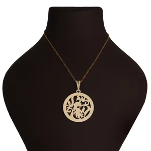 گردنبند نقره زنانه مدل h540