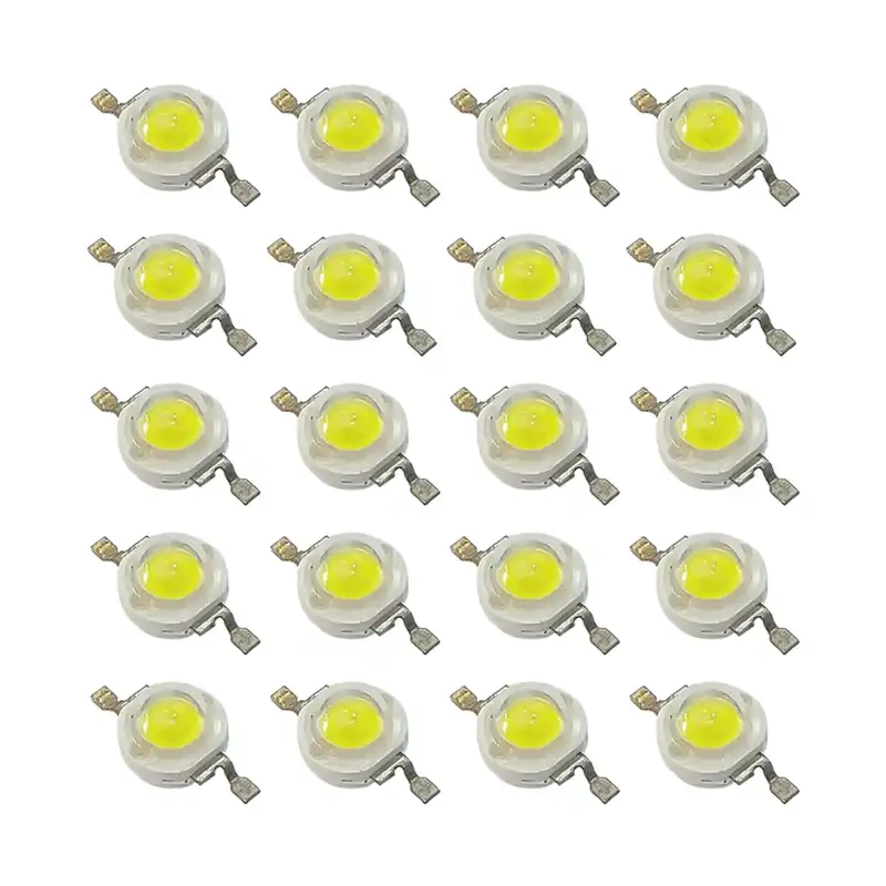 چیپ ال ای دی 3 وات مدل PowerLED-3W-20pc بسته 20 عددی