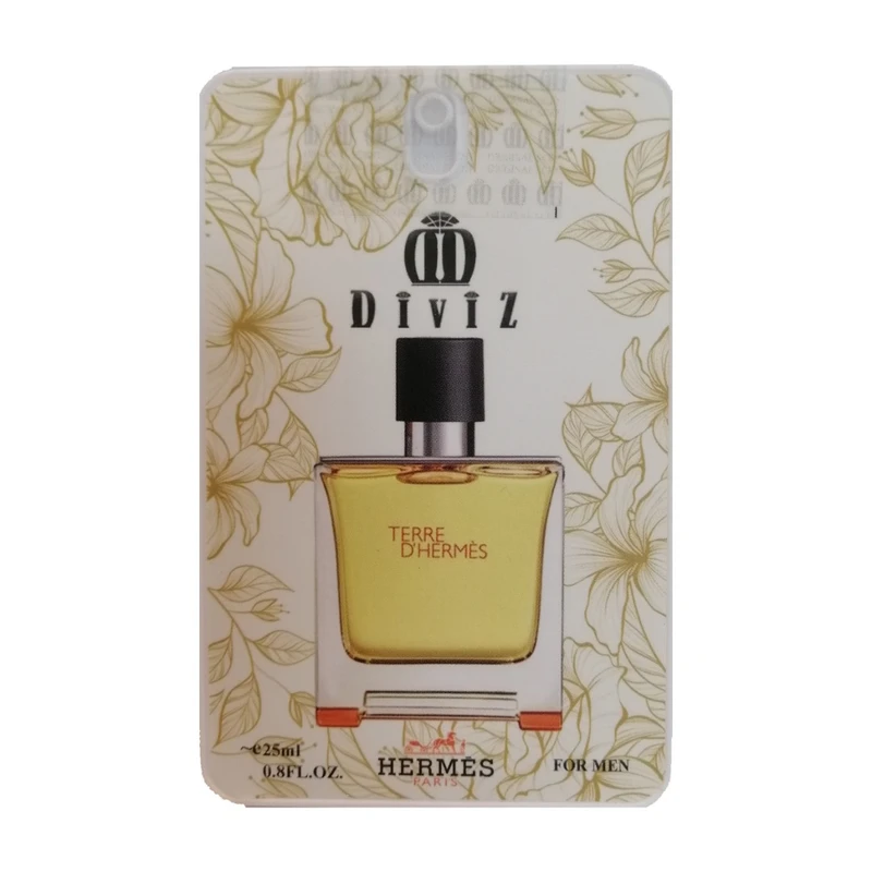 عطر جیبی مردانه دیوایز مدل تَق هرمس حجم 25 میلی لیتر