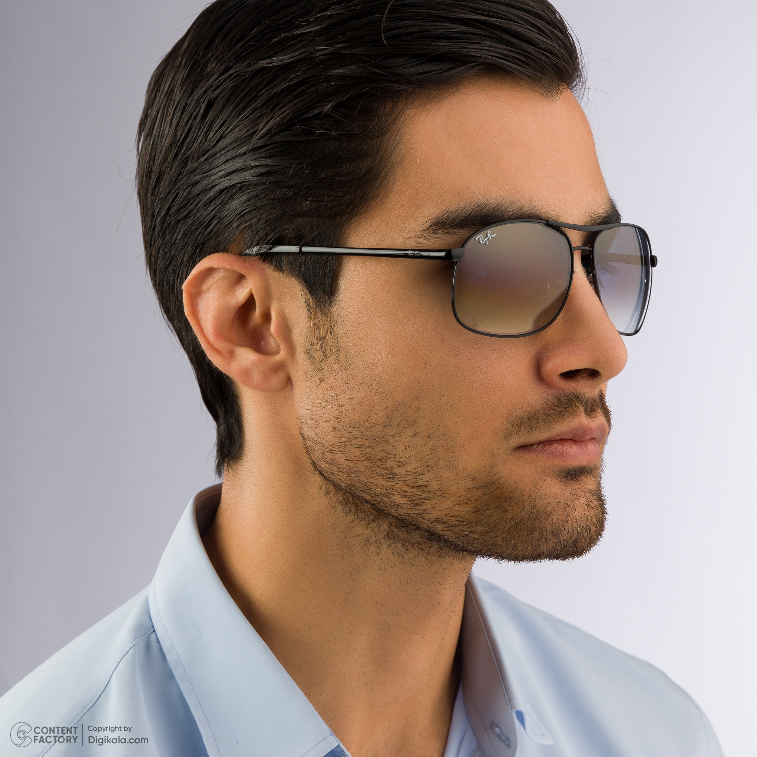 عینک آفتابی مردانه ری بن مدل RB3387-002/32 -  - 7