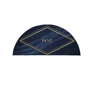  پادری مدل نیم دایره طرح سرویس بهداشتی کد 8404 سایز 90×45 سانتی متر