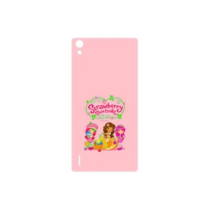 MAHOOT Strawberry Shortcake Cover Sticker for Huawei Ascend P7