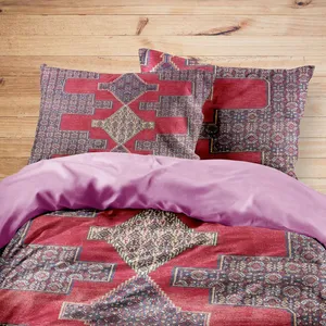 سرویس روتختی مدوپد طرح فرش سنندج مدل C-Sanandaj23 یک نفره 4 تکه