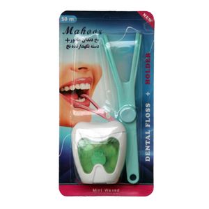 نقد و بررسی نخ دندان ماهور مدل 001 به همراه دسته نگهدارنده نخ توسط خریداران