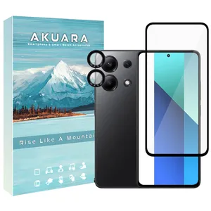 Akuara Full-ring Screen Protector For Xiaomi Redmi Note 13 4G with lens protector