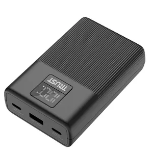 پاوربانک تراست مدل P265D ظرفیت 10000 میلی آمپر ساعت