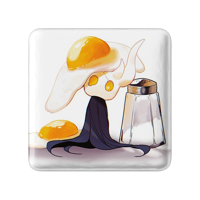 مگنت خندالو طرح بازی هالو نایت (Hollow Knight) مدل مربعی کد 32947