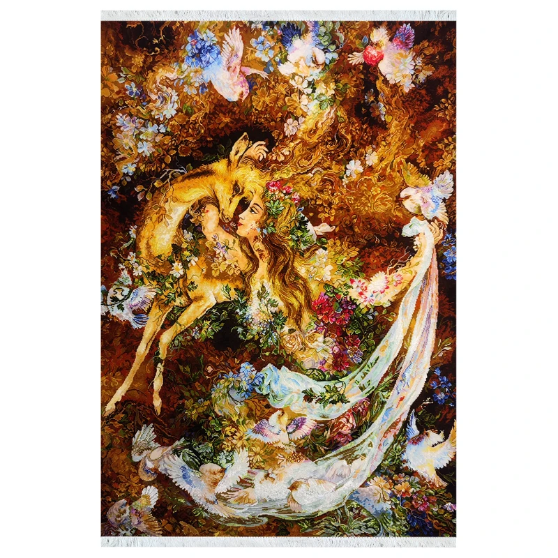 فرش دستبافت دیوارکوب طرح نیاز مدل 17