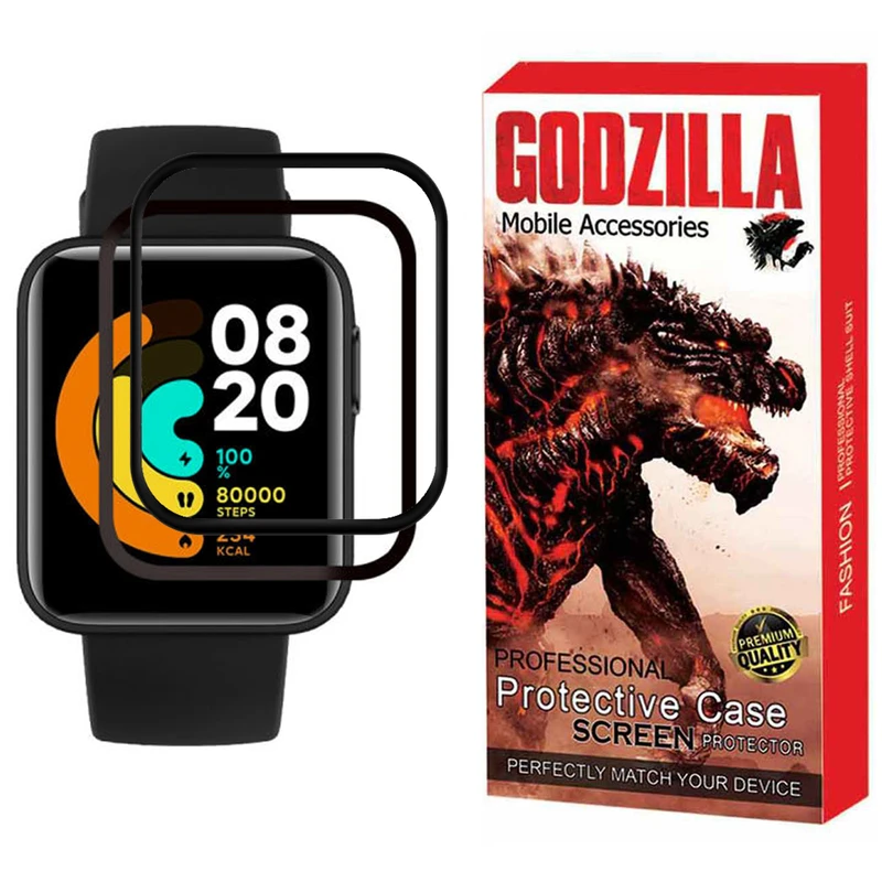محافظ صفحه نمایش گودزیلا مدل G-PMMA مناسب برای ساعت هوشمند شیائومی Mi Watch Lite بسته 2 عددی