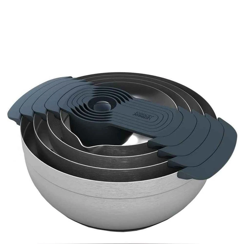 سرویس کاسه و آبکش جوزف جوزف مدل NEST مجموعه 9 عددی