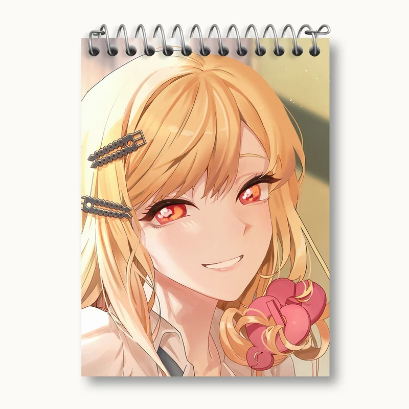 دفتر یادداشت 50 برگ خندالو مدل کیتاگاوا انیمه مای درس آپ دارلینگ کد 23845