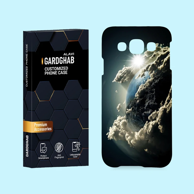 کاور گارد قاب علوی مدل کهکشان مناسب برای گوشی موبایل سامسونگ Galaxy E5 2015