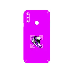MAHOOT Nike Air Sneaker Digital Art Cover Sticker for LG W10