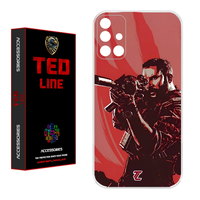 کاور تدلاین طرح کاپیتان پرایس کد 1212 مناسب برای گوشی موبایل سامسونگ Galaxy A71