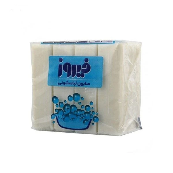 صابون فیروز مدل لباسشویی مجموعه 4 عددی