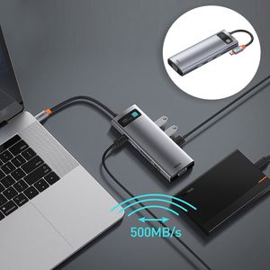 نقد و بررسی هاب 9 پورت usb-c باسئوس مدل CAHUB-CU0G توسط خریداران
